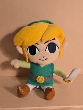 The Legend of Zelda Phantom Hourglass: Link 6" Inch Plush Stuffed Toy